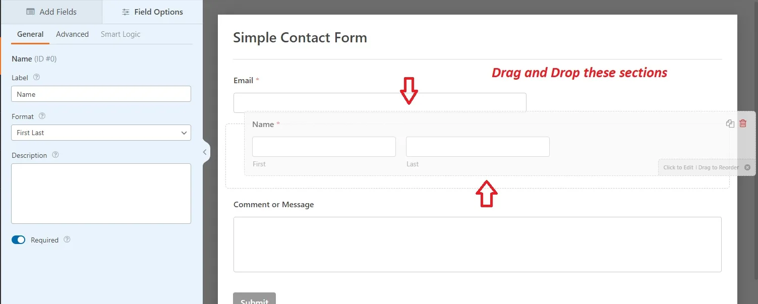 create WpForms in WordPress website