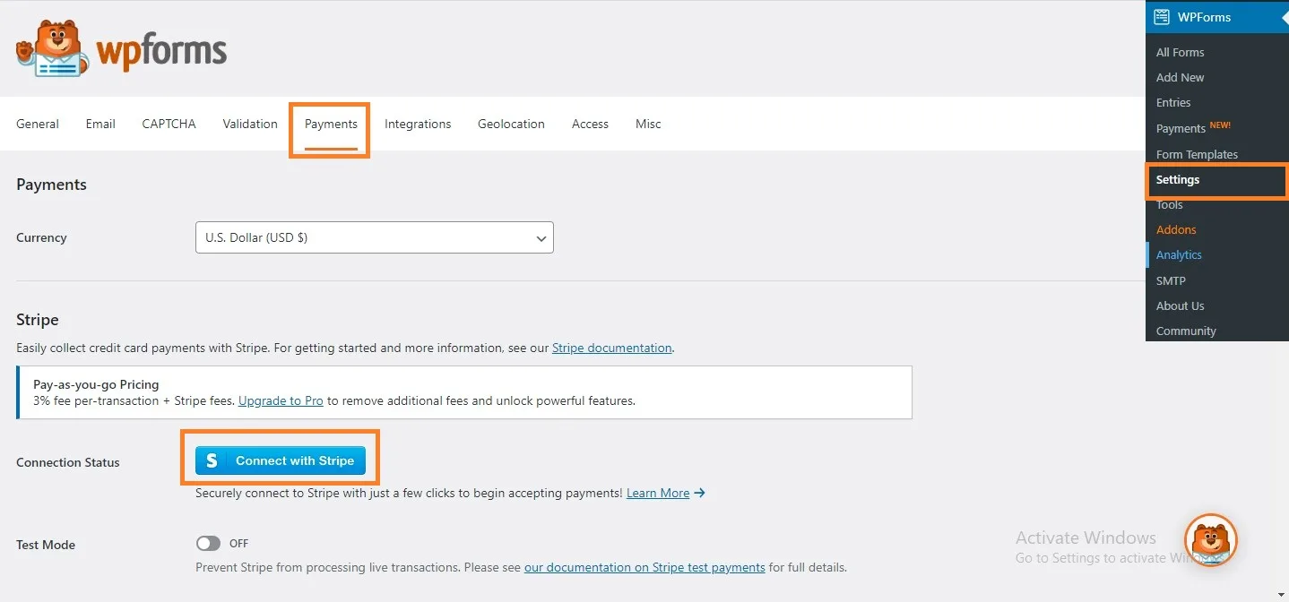 how to create a donation form in WordPress