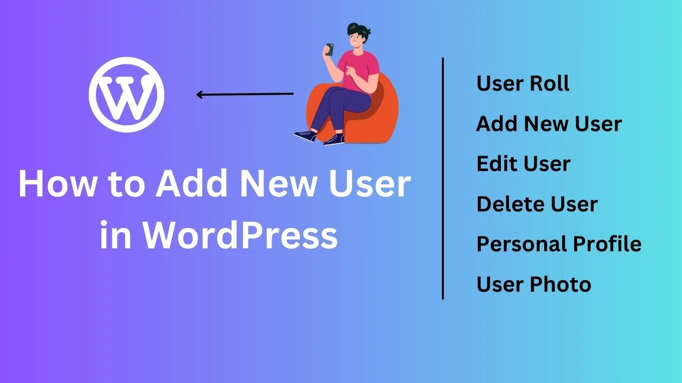 How to Add New User in Wordpress