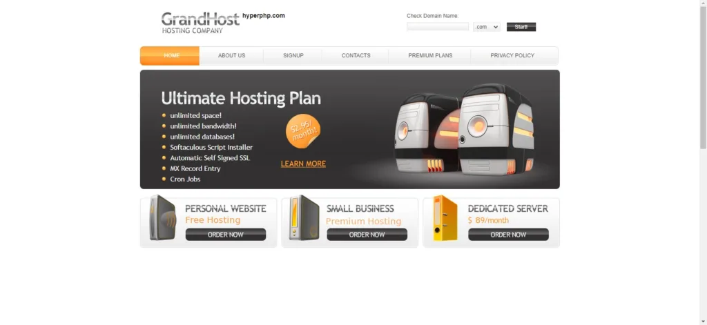 8 best free website hosting services consider hyperphp