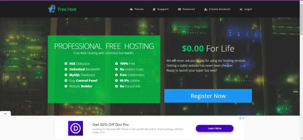 8 best free website hosting services consider profreehost